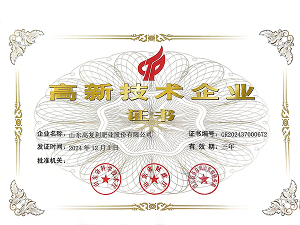 高新技术企业